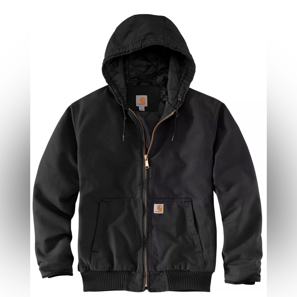 Carhartt Men's Full Swing Armstrong Active Jacket. Black, size M.